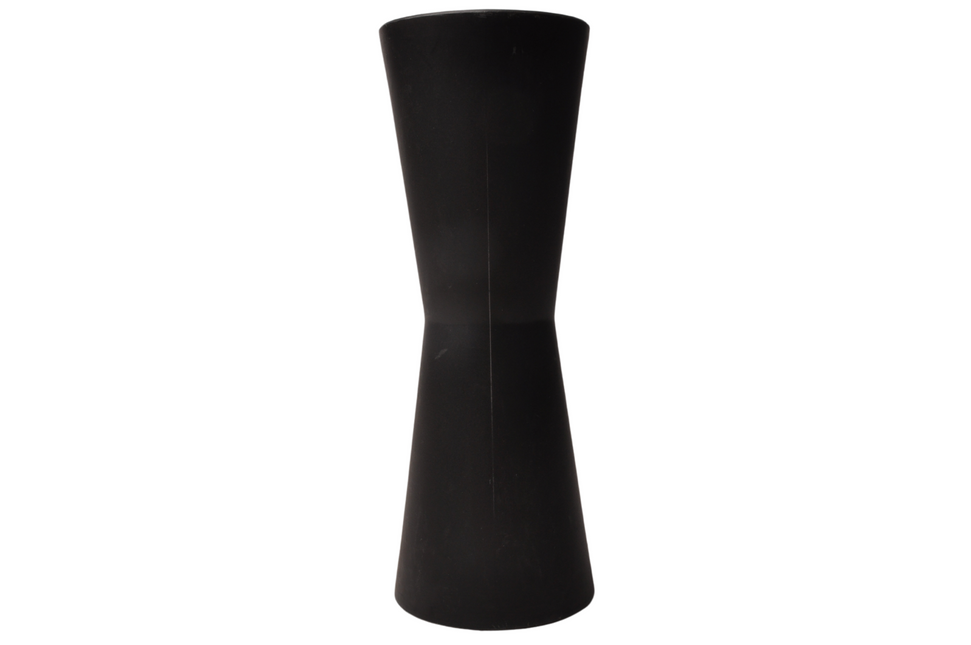 Knott Kielrol zwart - 188x68 mm - 21 mm naafdiameter