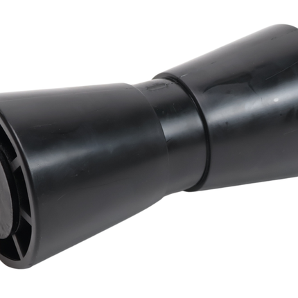 Knott Kielrol zwart - 194x90 mm - naafdiameter 17 mm
