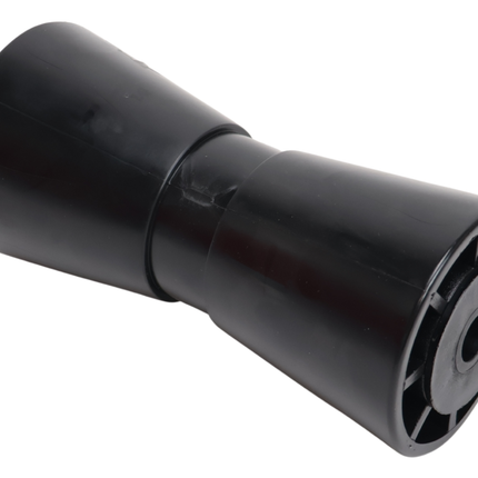 Knott Kielrol zwart - 194x90 mm - naafdiameter 17 mm
