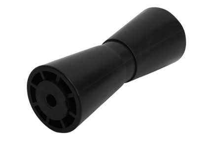 Knott Kielrol zwart - 259x61 mm - naafdiameter 17 mm