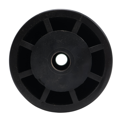 Knott Kielrol zwart - 259x61 mm - naafdiameter 17 mm