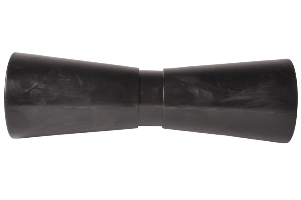 Knott Kielrol zwart - 305x96 mm - naafdiameter 17 mm