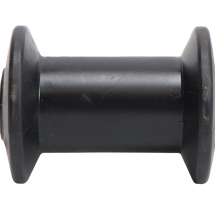 Knott Kielrol zwart - 98x68,5 mm - naafdiameter 16 mm