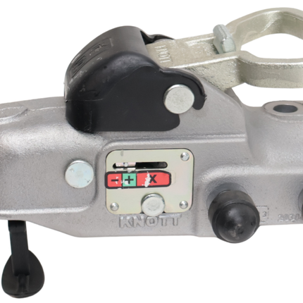 Knott Knott AV35 - rond 60 mm - 3500 kg - geremde koppeling met geïntegreerd slot