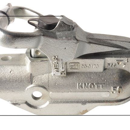 Knott Knott AV50 - rond 50 mm - 2700 kg - geremde koppeling - inclusief ingebouwd slot