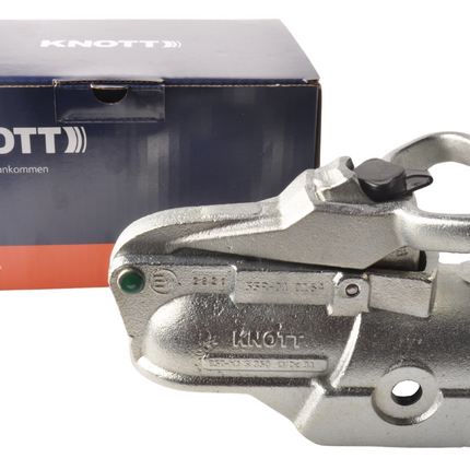 Knott Knott AV50 - rond 60 mm - 3500 kg - geremde koppeling met geïntegreerd slot
