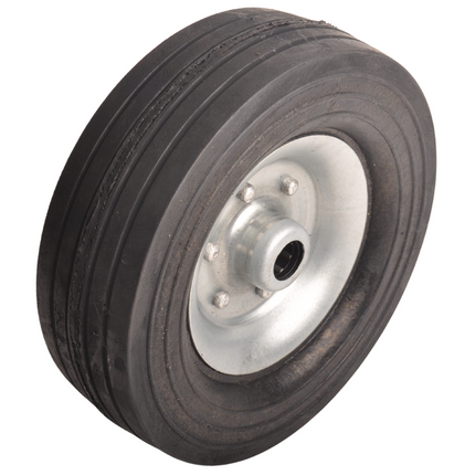Knott Knott los wiel voor neuswiel 225 x 70 mm - massief rubberen wiel met stalen velg