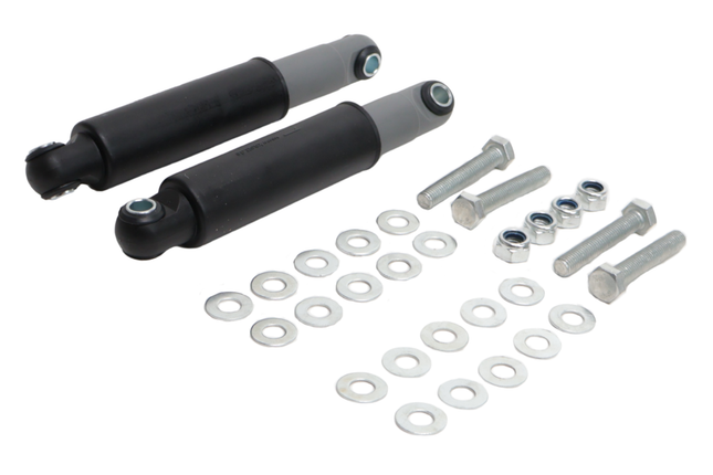 Knott Set van 2 originele KNOTT schokdempers/schokbrekers (nr. 990020) - tot 3500 kg - inclusief bevestigingsmateriaal