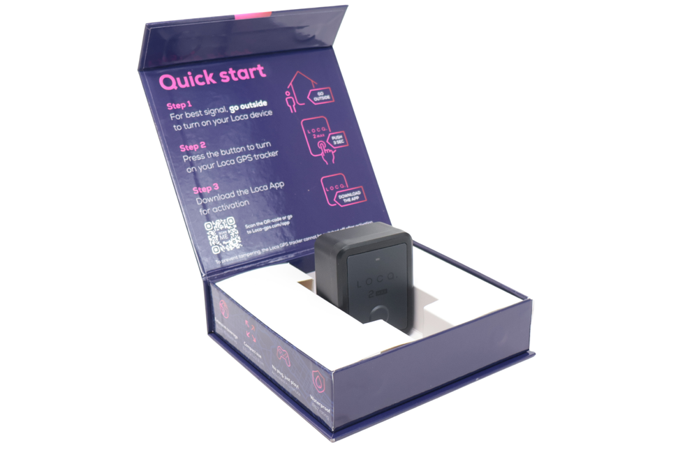 Loca Loca 2 MAX GPS tracker zonder abonnement - Plug & Play