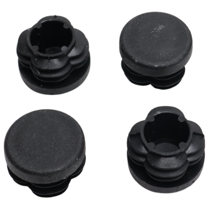 Metalmec Metalmec aluminium oprijplaat beugel set - 2 beugels + 4 blokkeerdopjes