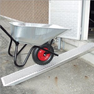 Novio Set oprijplaten - aluminium - recht 400 kg (200x20 cm)