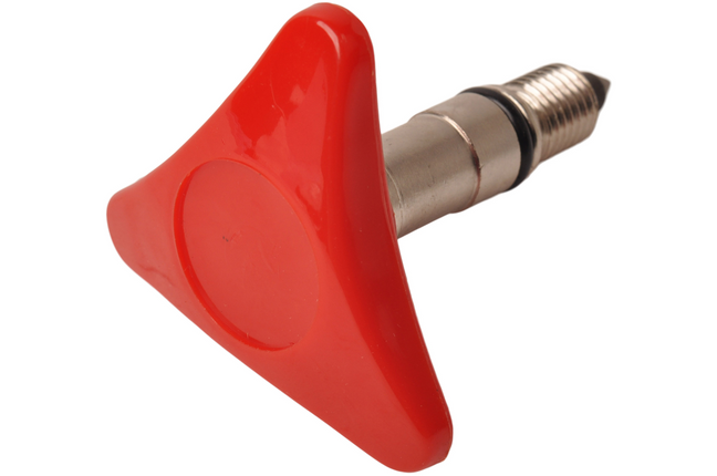 OMFB Draaiknop rood voor handpomp PMS12-25-45
