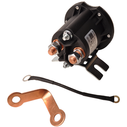 OMFB OMFB startrelais zwart voor hydrauliekpomp 12V