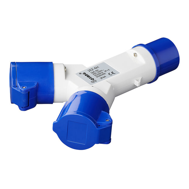 ProPlus CEE 2-weg splitter 16A - 200 > 250V - IP44