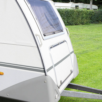 ProPlus Set van 2 caravan handvatten/handvaten - wit