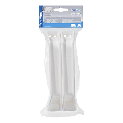 ProPlus Set van 2 caravan handvatten/handvaten - wit