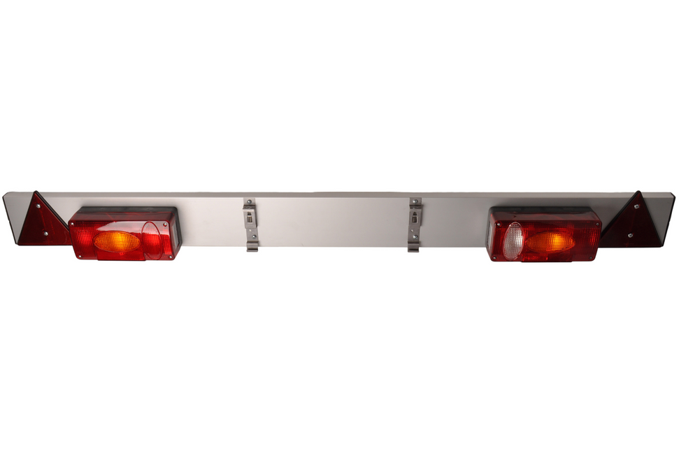 Radex Aluminium lichtbalk met Radex 5500 lampen - 7/13 polig - voorzien van Radex connectoren - 1400x138x90 mm