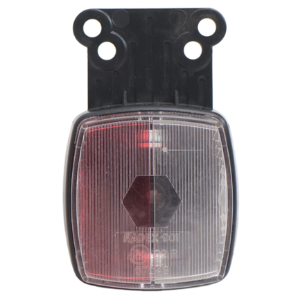 Radex Breedtelicht 901 rood/wit op houder