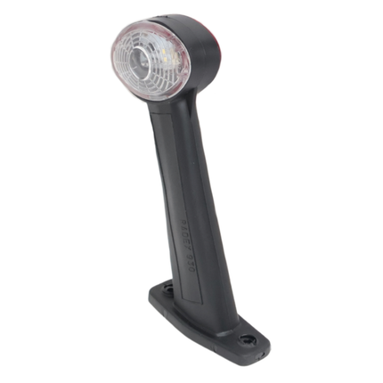 Radex LED Markeringslicht rood/wit PN 930 met 20 cm kabel