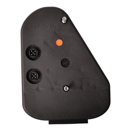 Radex Radex 2900 Links 180x240x60 mm - verticale montage - voorzien van 5-polige Radex connector aansluiting