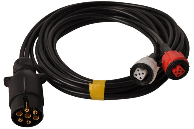 Radex Radex hoofdkabel - 3,5 meter - 7 polig - 2x 5 polige connector