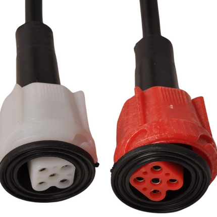Radex Radex hoofdkabel - 3,5 meter - 7 polig - 2x 5 polige connector