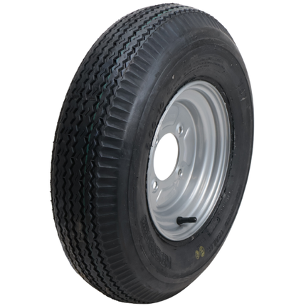 Vredestein Compleet aanhanger wiel - 5.00-10 - Vredestein - steekmaat: 4x115 - draagvermogen: 450 kg - naafdiameter: 85 mm - 6PR