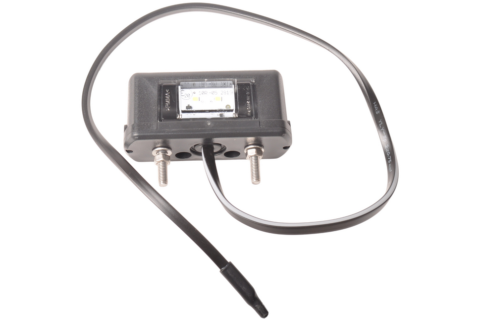 WAS WAS 244 kentekenverlichting - LED - 83x39x31 mm - 500 mm DC kabel