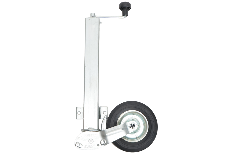 Winterhoff Opklapbaar Winterhoff neuswiel - 60 mm - draagvermogen: 250 kg - premium kwaliteit