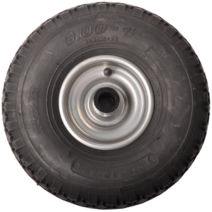 Winterhoff Winterhoff Los wiel voor neuswiel met stalen velg - luchtband 3.00-4 mm - 200 kg maximaal draagvermogen - naafdiameter 20 mm